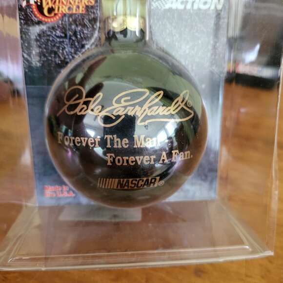 Dale Earnhardt Ornament LOT Round Ball Forever A Fan Boyds Bears 2004 Diecast T7 - Picture 3 of 8